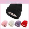 Knitted Hat With Acrylic Wool Warmth For Winter Autumn Spring Men Women