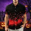 Men's Casual Short Sleeve Button-Down Shirt for Everyday Wear