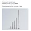 Extended Phillips Head Flat Stainless Steel Self-Tapping Screws for Switch Socket Panels