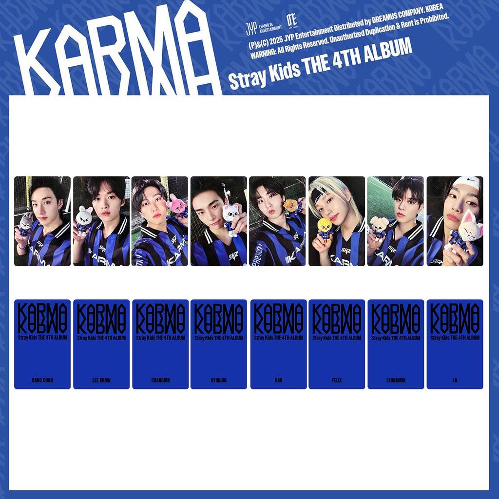STRAY KIDS 'KARMA' Official Merchandise SKZOO Special Photocard