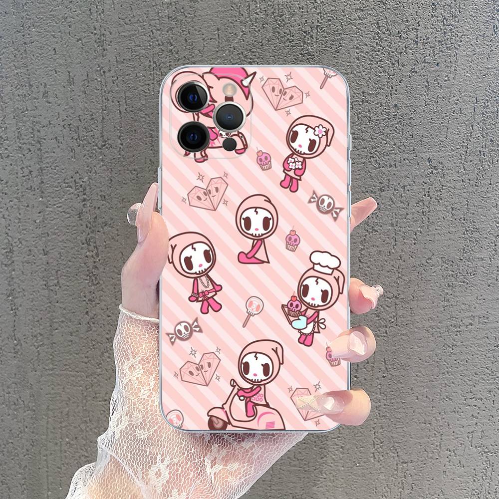 Japan Tokidoki For IPhone 17 16 16e 15 14 13 12 11 Pro Max Mini Plus Phone Case