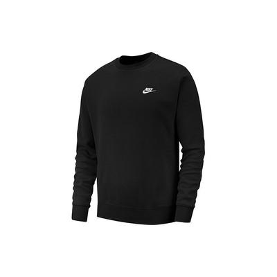 Nike Ropa Deportiva Club Fleece Cuello Redondo Negro/Blanco Hombre Ropa Urbana BV2662-010