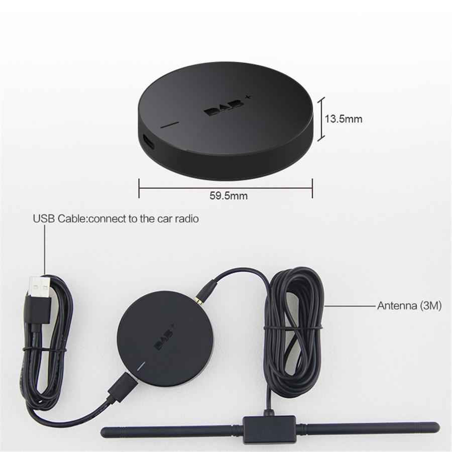 Car Type-C S DAB/DAB+ Digital Radio Adio Receiver For Android MP5 Navigation