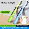 LED Medical Pen Light Portable Pocket Torch Otoscope Flashlight Ophthalmoscope for Doctors Nurses Emergency First Aid