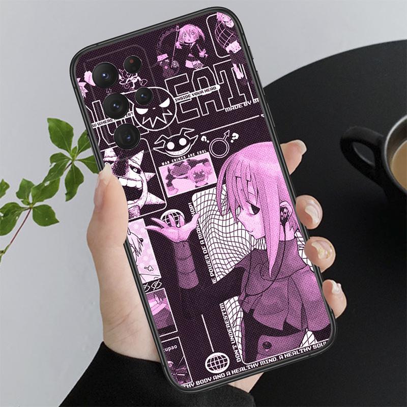 Phone Case For Samsung A17 A55 A16 A56 A35 A15 A53 A54 A33 A34 A25 A05S A52 A52S A07 A26 A06 Soul Eater Crona