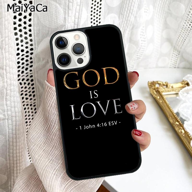 Bible Jesus Christ Christian Quotes Phone Case Cover For iPhone 17 Air 16 16e 15 Plus 11 12 13 14 Pro Max Coque