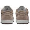 Sneakers Unisex Air Jordan 1 Low Olive Grey Bianco Avorio Pallido 553558-046