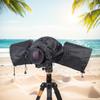 Waterproof Camera Rain Cover Black Rain Covers Dust Rain Protector Cover for Canon Nikon Sony Panasonic Fuji DSLR Camera