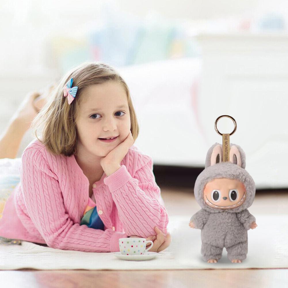 Süßes Labubu The Monsters Box Spielzeug Anime Figur Plüschbär Puppe PP Baumwolle Süße Elf Plüschtiere Kawaii Plüschpuppen Tierspielzeug