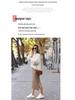 Women's Wool Knit High-Waist Midi Skirt – Large Size, Thick, Split Hem for Autumn/Winter