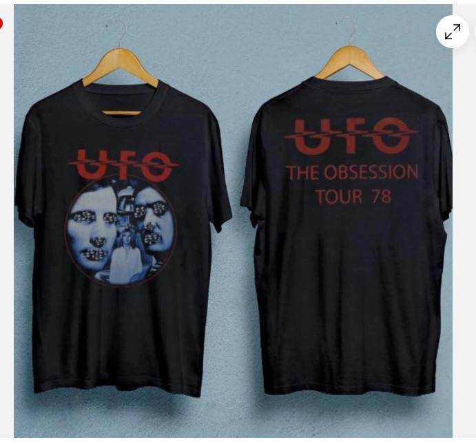 Vintage The Obsession Tour Men T-shirt Black Unisex All Sizes TRENDING Unisex T-Shirt M