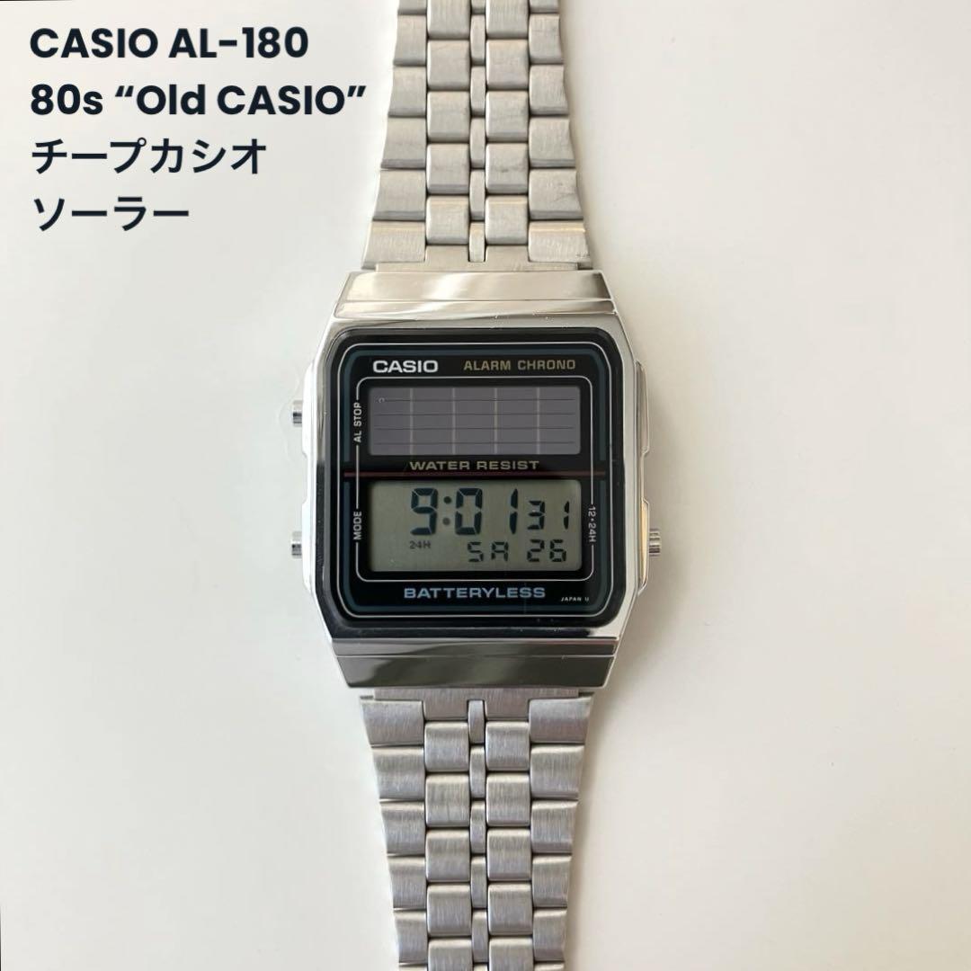 

[Б/У] CASIO AL-180 80-х Старый CASIO Дешевый CASIO Solar