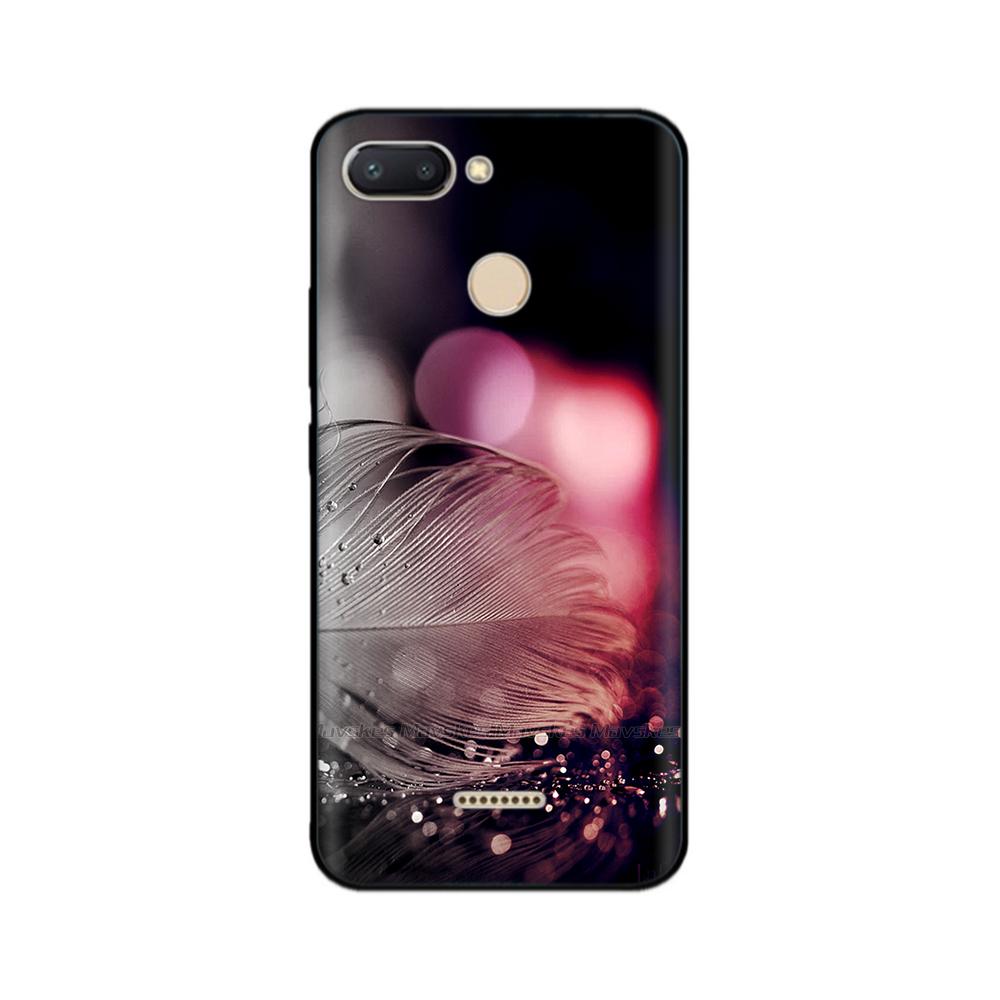 Silicone Case For Xiaomi Redmi 6A Case Cute Soft TPU Phone Case For Xiaomi Redmi 6 Redmi 6A Redmi6A a6 redmi6 Funda Cover Coque