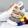 10 Stück Neue Regenbogen Einfarbige Schnürsenkel Klassische Stiefel-Schnürsenkel Hochwertige Starke Runde Schnürsenkel Lässige Sneaker Schnürsenkel Kordeln