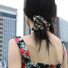 SORRY TOO MUCH LOVE Sharon Flower Hairband_Black