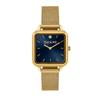 Oui & Me Harmonie Gold Tone Stainless Steel Mesh Blue Dial Quartz ME010381 Women's Watch