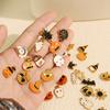 Cartoon Pendant Accessories Combination Necklace Earrings Pendant Halloween Christmas Funny Accessories
