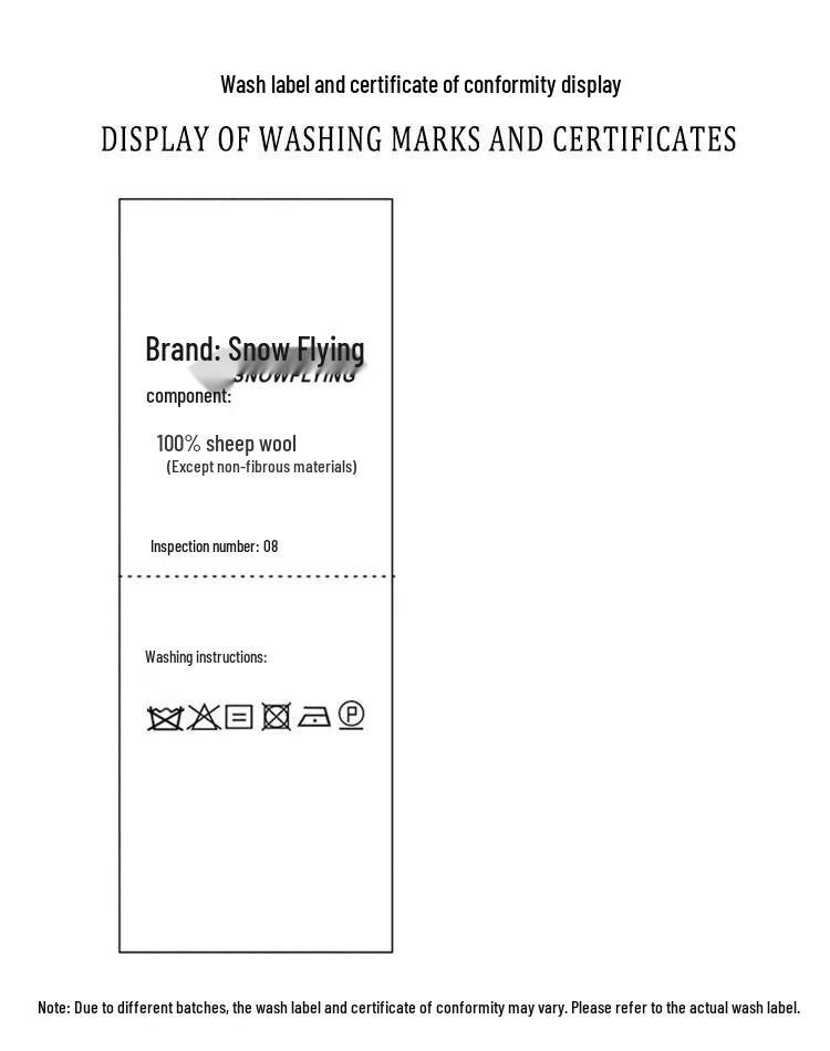 SNOWFLYING Women's 100% Wool Lapel Sweater