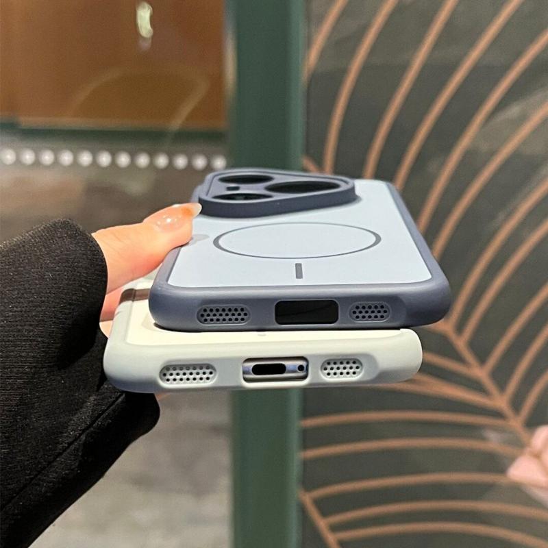 Case For Huawei Pura 80 Pro Pura 70 Pro+ Case Magnetic Matte Skin Sensation And Heat Dissipation Phone Cover Non-Slip Bumper