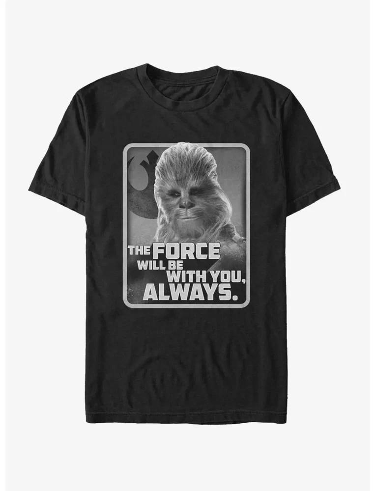 Star Wars Episode IX The Rise Of Skywalker With You Chewie TShirt Unisex Black S