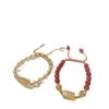 Recommended Jewelry: Natural Brazilian Citrine Pixiu Strawberry Crystal Braided Bracelet for Women, a Gift for Girlfriend or Best Friend