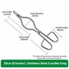 Sturdy Metal Crucible Tongs High Temperature Tough Beaker Tongs Lab Beaker Clamp  Lab Experiment