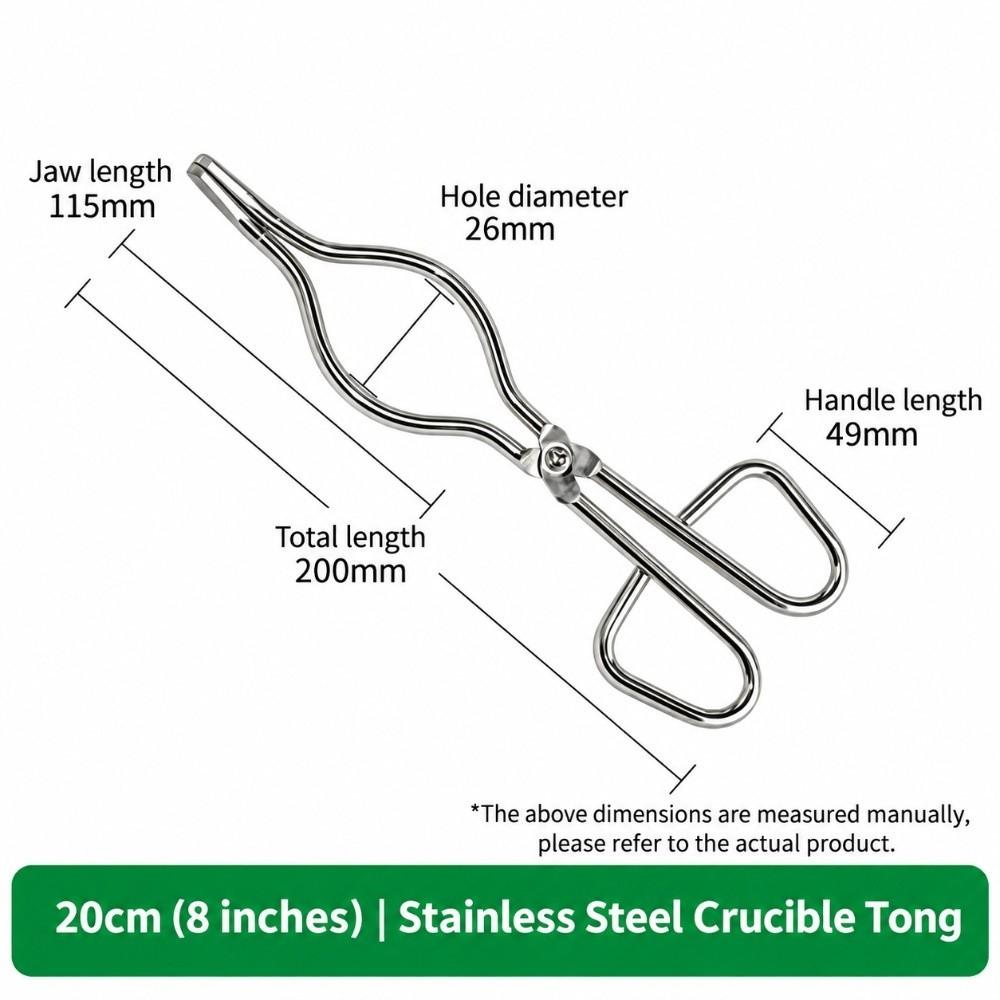 Sturdy Metal Crucible Tongs High Temperature Tough Beaker Tongs Lab Beaker Clamp Lab Experiment