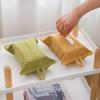 Solid Color Napkin Tissue Box Creative Tissue Box Portable Hanging Paper Tower Holder Organizer Soft Paper Napkin Case Supplies