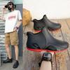 Men's Fashionable Outdoor Short Tube Waterproof And Anti Slip Rain Shoes
