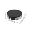 Electric Crepe Maker Adjustable Temperature Griddle Indicator Lights Round