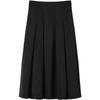 JUZUI Simple Commuter Triacetate A-Line Skirt