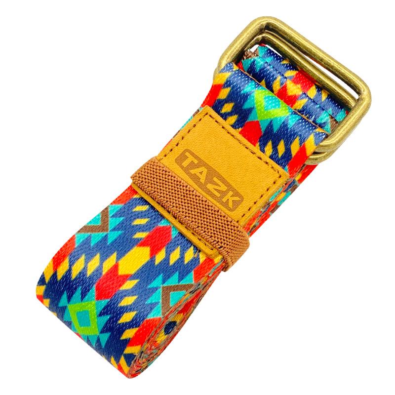 1,83/2,5 m Vintage Etnický styl Popruh na jógu Pásy na jógu Vnitřní tanec Fitness Posilovací trénink Trénink protahovací pás Příslušenství pro jógu