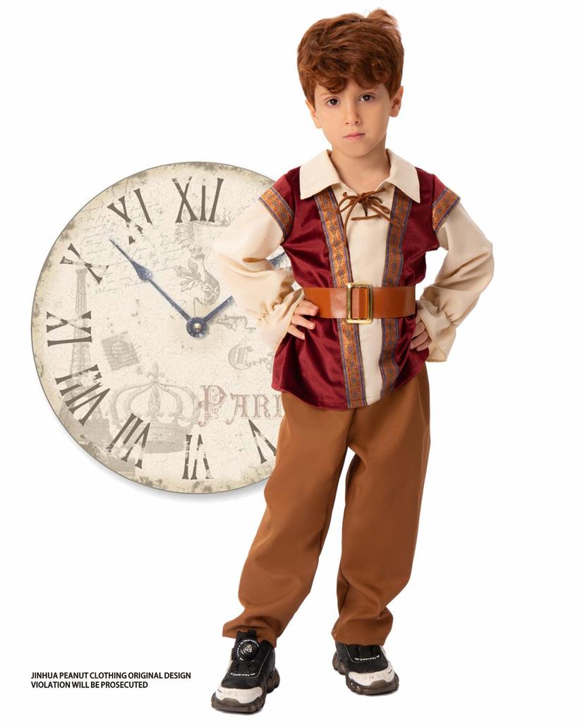 Children's Medieval Cosplay Costume for Halloween and Carnival