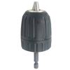 Heavy Duty Hexagonal Shank Drill Chucks Adapter Converter for Electric Tool No Wrenches Need ABS Materials Fast Release