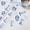 500pcs Elsa Princess Children's Princess Cartoon Encouragement Reward Stickers for Girls Frozen Decorative Stickers