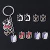 Attack on Titan Four Great Corps Anime School Cultural Event Photo Gift [Sizuuenn] Keychain, Cosplay, Accessory, Goods, Festival, Festival, Festival,