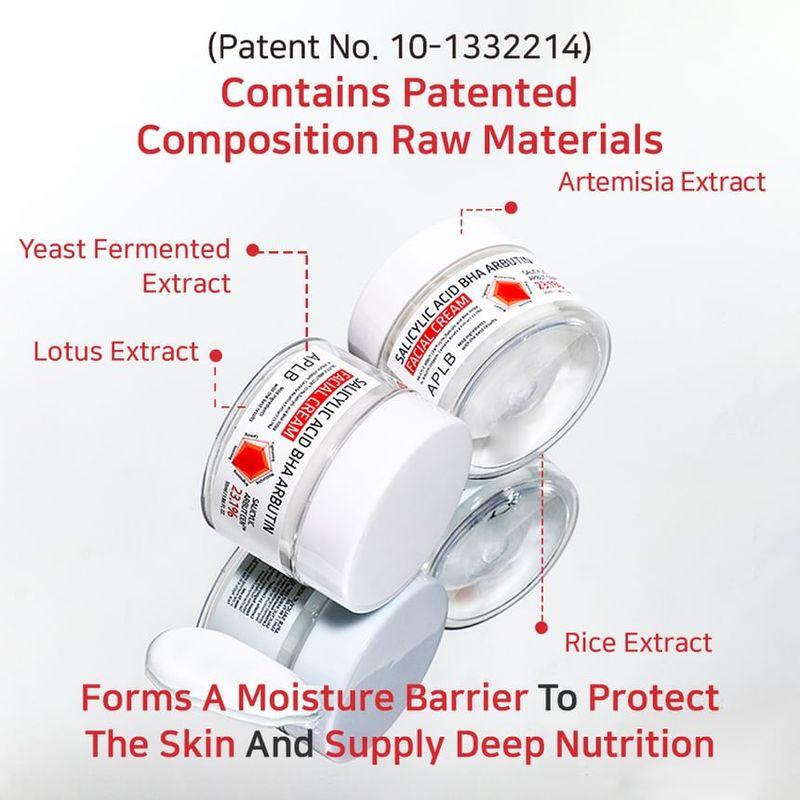 APLB Salicylic Acid BHA Arbutin Facial Cream