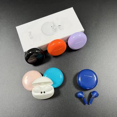 J6 Pro6 Sport TWS Kabelloses Dual-Ohr Bluetooth Game Touch Macaron Headset