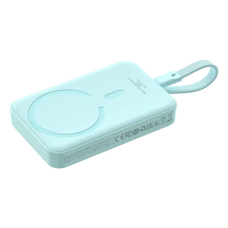 Powerbank Magnetyczny Baseus Magnetic Mini 10000Mah, Usb-C 30W Magsafe (Niebieski)