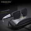Kingseven Sleek Design Outdoor Cycling Sunglasses With Square Full-Frame Style Unisex Cool Fashion Eyewear