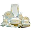 Handun European Bone China Dinnerware Set - Begonia Series