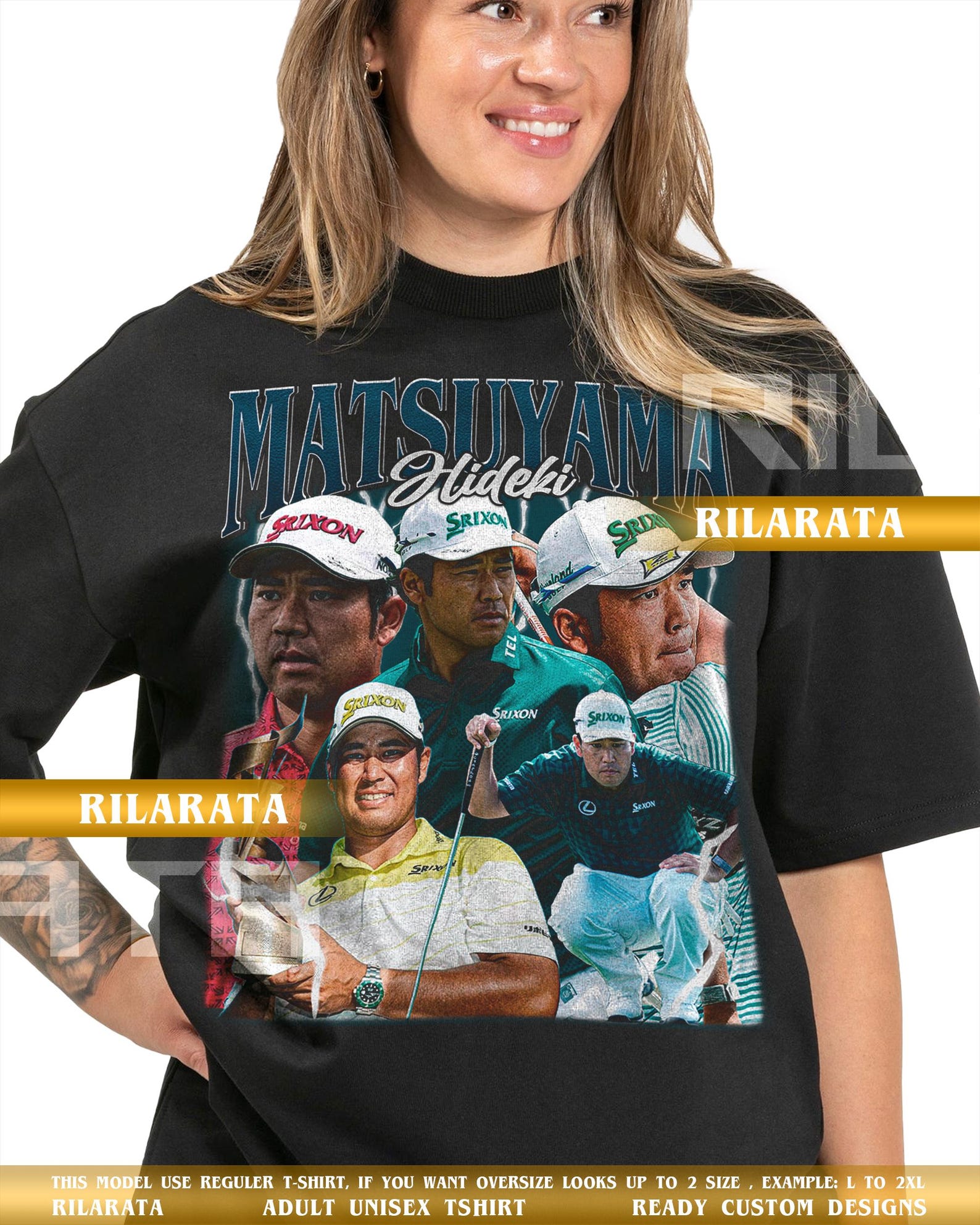 Hideki Matsuyama Vintage T-Shirt Gift for Women and Man Shirt Unisex Tee SweaT-Shirt 4XL
