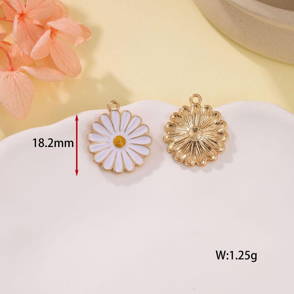DIY Daisy Easter Egg Rabbit Carrot Butterfly Alloy Drip Oil Accessories