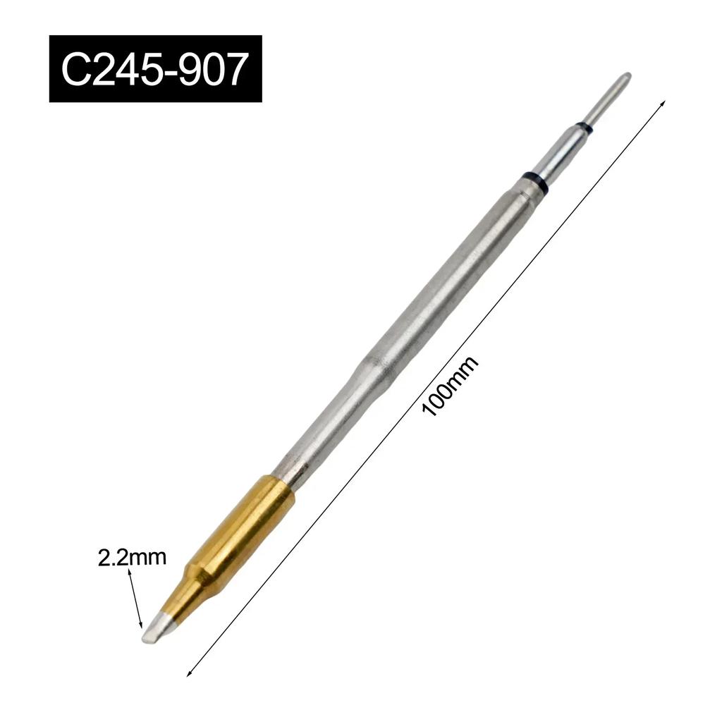 C245 Soldering Iron Tip Spare Replacement Straight Tip Fit For JBC Soldering Station C245-032 C245-749 C245-789 C245-803