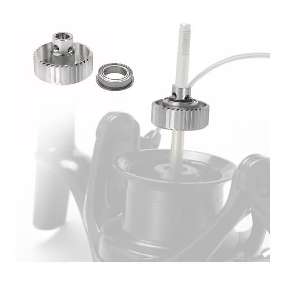 Fmate Совместимо с спиннинговой катушкой Shimano, алюминиевая система S, трещотка звука фрикциона, 36 витков, кастомные детали, 24, совместимо с Vanford 1000-3000,