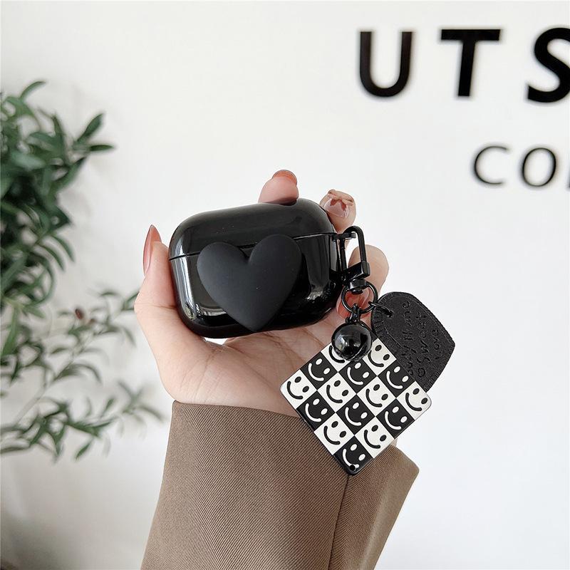 Applicable to Apple AirPods 1 generation Bluetooth headset case 1/1 generation black square brand love Pro1 headphone case