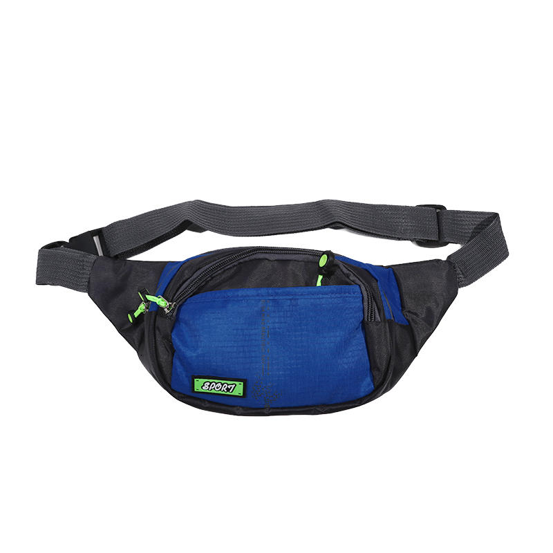 

Поясная сумка кроссбоди Спортивная для тренировок Путешествий Бега Повседневная Сумка для телефона для женщин и мужчин Водонепроницаемая поясная сумка One Size синий