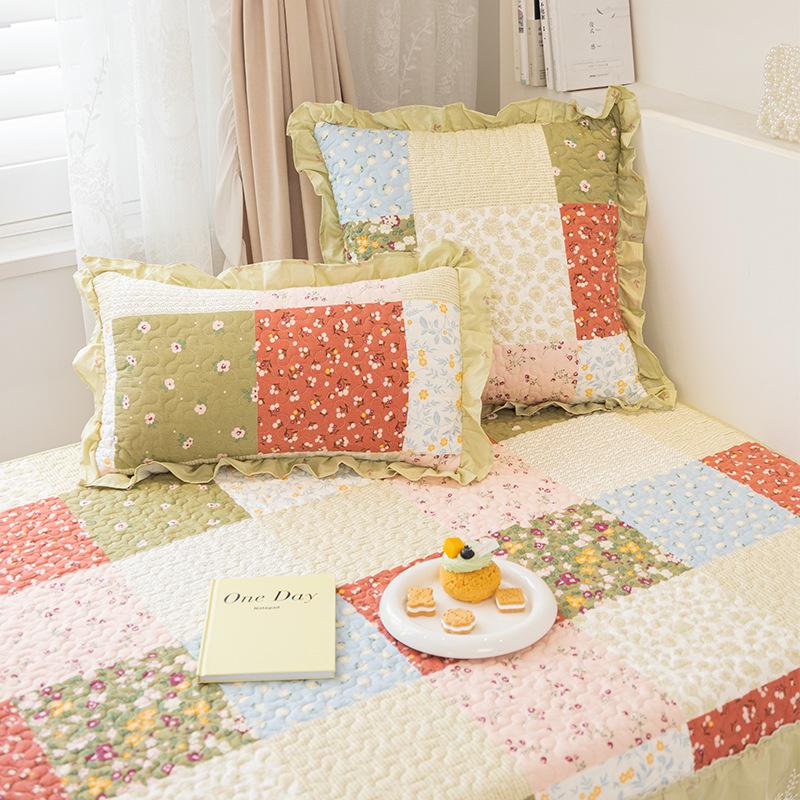 High-End Luxury Bay Window Cushion Set with Valance - Non-Slip & Machine Washable