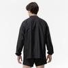 Volleyball wear N-XT long-sleeve training top V2MEC501 Unisex Black x Capri Breeze XL
