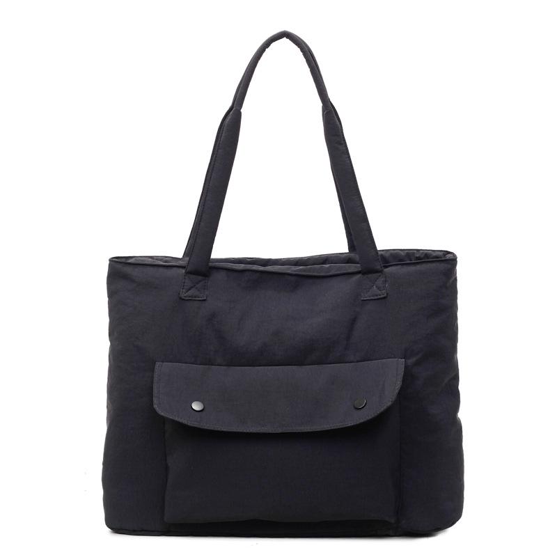 

Women s Cross-Border Tote: Fashionable, Simple, Versatile, Large-Capacity Shoulder Bag for Daily Commute. BJ-6046 чёрный